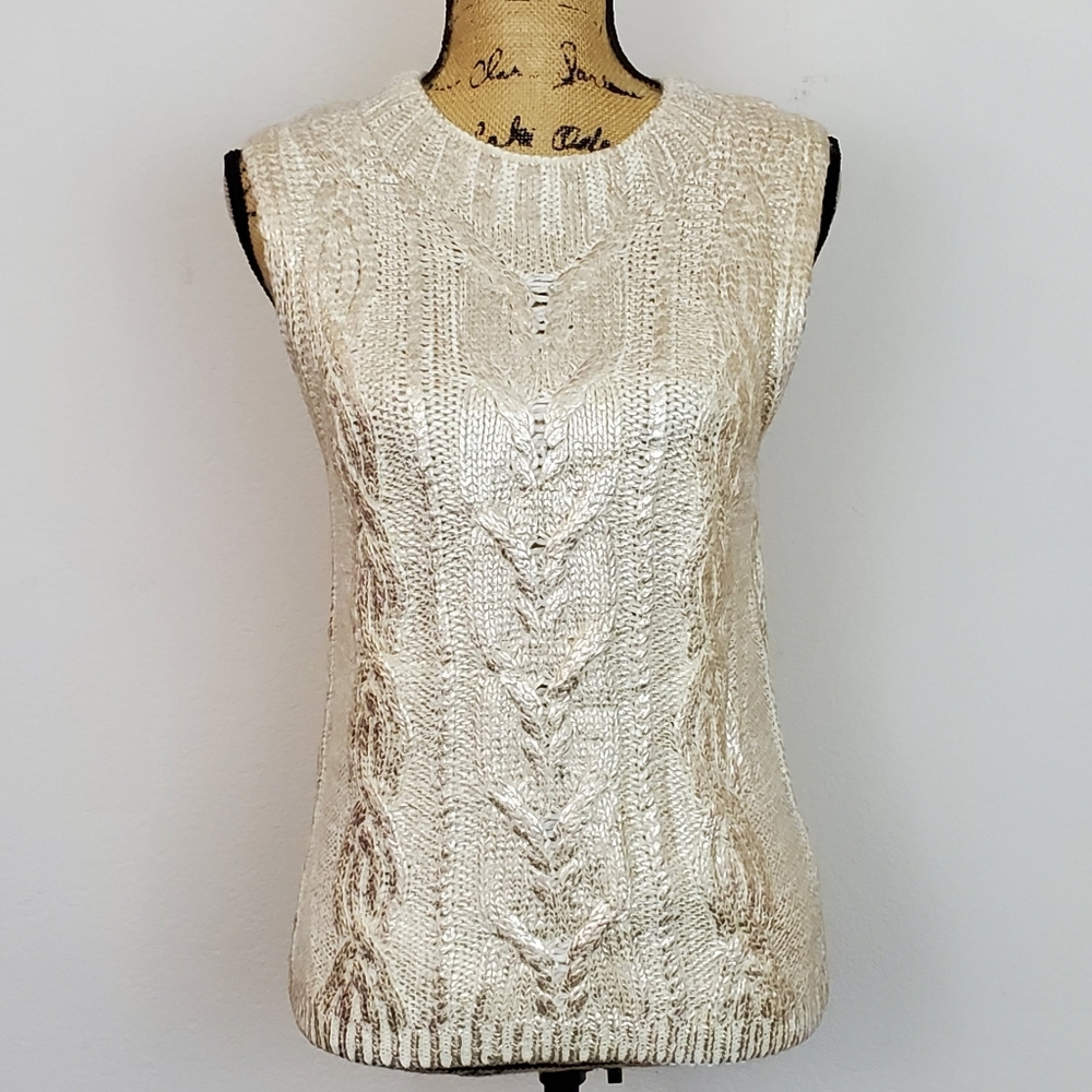 NWT Dear John Tatiana Sleeveless Sweater Sz M
